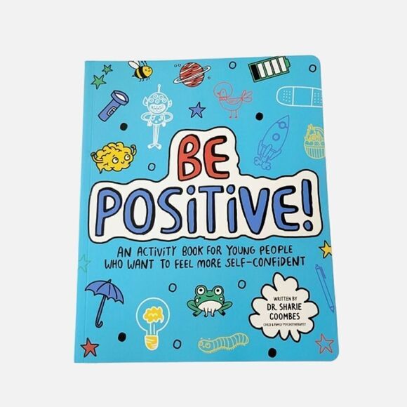 Be Brave & Be Positive Kids Activity Books By Dr. Sharie Coombes Set Of 2 Books - Picture 2 of 9